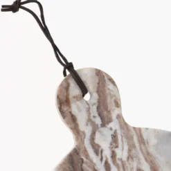 ADELSTEN BEIGE MARMUR. DESKA DO KROJENIA OKRĄGŁA 28X35X1,5CM BEŻ
