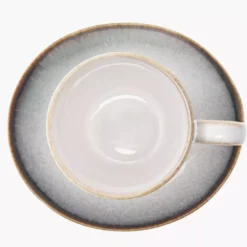 Filiżanka ze spodkiem DUKA FREJA 220 ml porcelana wielokolorowa