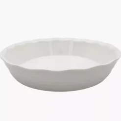 Forma do pieczenia DUKA PUFF 25 cm biała ceramiczna