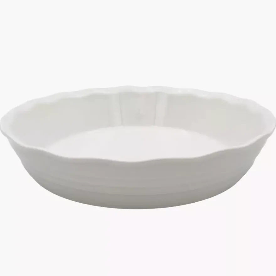 Forma do pieczenia DUKA PUFF 25 cm biała ceramiczna