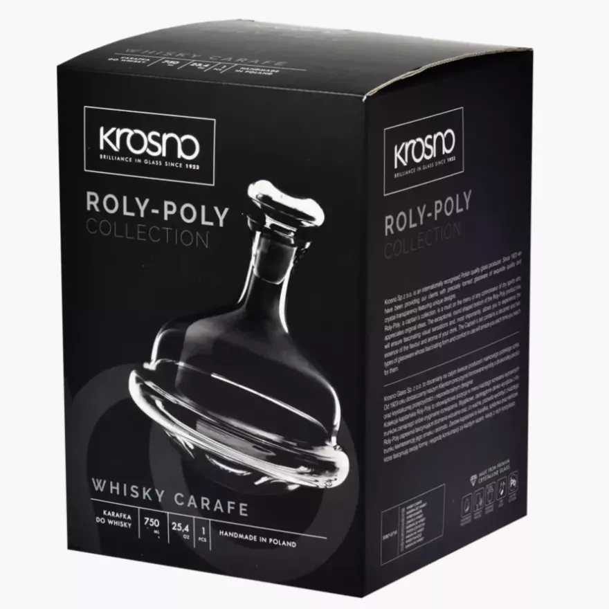 Karafka do whiskey KROSNO Roly-Poly 750 ml