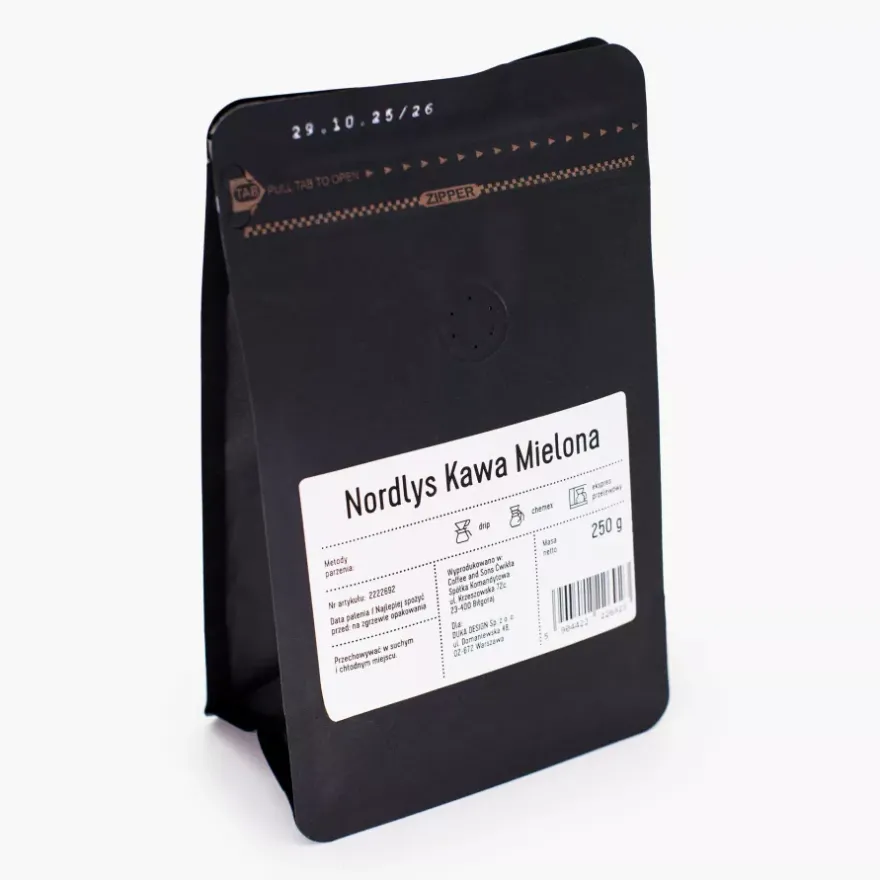 Kawa mielona NORDLYS 250g