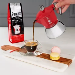 Kawiarka do kuchenki indukcyjnej BIALETTI New Moka czerwona 6tz
