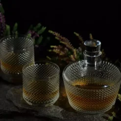 Komplet do whiskey KROSNO Perfect Serve Scotland karafka 750 ml i 2 szklanki 270 ml