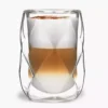 Komplet szklanek z podwójną ścianką VIALLI DESIGN GEO 2 szt. 350 ml