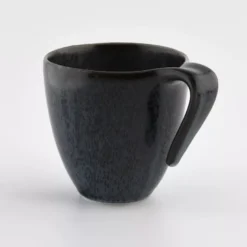 Kubek DUKA TIME BLACK 450 ml grafitowy porcelanowy