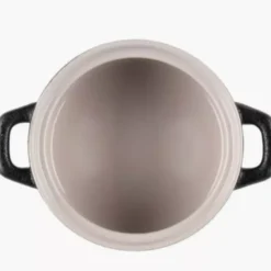 Mini garnek ceramiczny z pokrywką ROBUSTE MAKU 0,38 L 12 cm