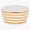 Miseczka DUKA GOLD 15 cm porcelanowa