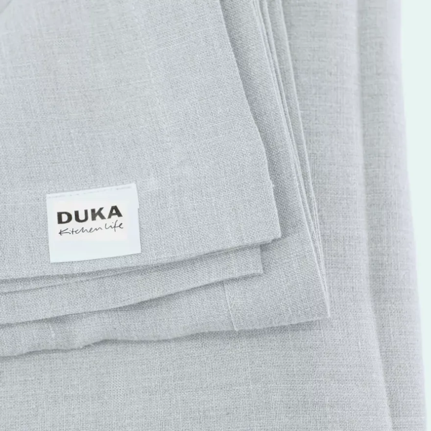 Obrus DUKA LYCKLIG 140x320 cm 100% len biały