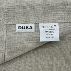 Obrus prostokątny DUKA ALFHEIM 250x150 cm beżowy lniany
