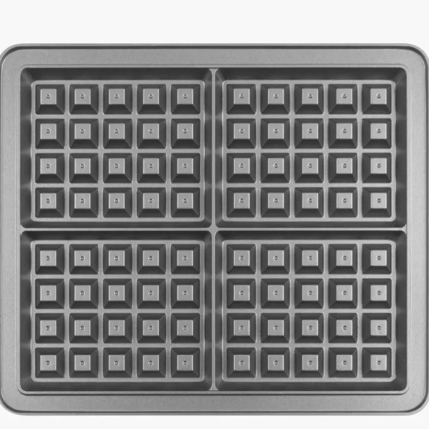 Opiekacz do kanapek 3w1 z wymiennymi płytkami CONCEPT RODZINA 1200 W czarno-srebrny