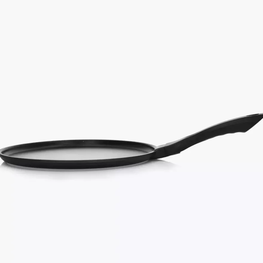 Patelnia do naleśników DUKA KRISPA 25 cm aluminium czarna