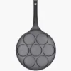 Patelnia do pancakes indukcja DUKA KRISPA 26 cm czarna aluminium