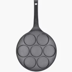 Patelnia do pancakes indukcja DUKA KRISPA 26 cm czarna aluminium