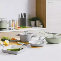Patelnia z powłoką nieprzywierającą BERGHOFF BALANCE 20 cm szara aluminiowa
