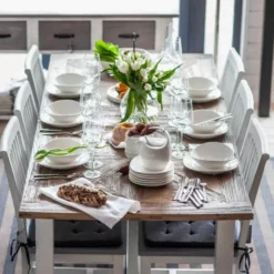 Półmisek DUKA TIME biały porcelana