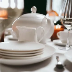 Półmisek owalny DUKA FELICIA biały porcelana