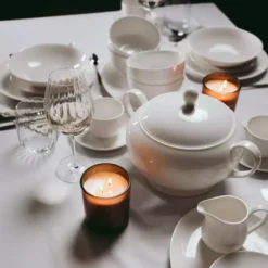 Półmisek owalny DUKA FELICIA biały porcelana