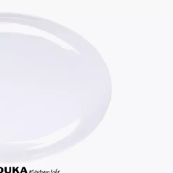 Półmisek owalny pełny DUKA FELICIA biały porcelana