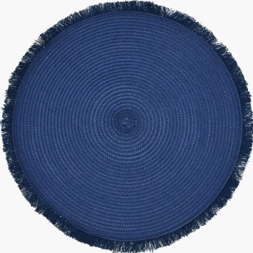Podkładka okragła DUKA DAGLIG 35 cm granatowa polipropylen