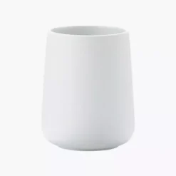 Pojemnik na szczoteczki do zębów ZONE DENMARK NOVA biały porcelanowy