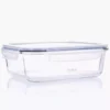 Pojemnik na żywność lunchbox DUKA KITCHEN 1500 ml szkło