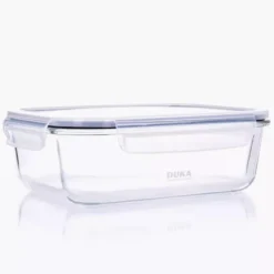 Pojemnik na żywność lunchbox DUKA KITCHEN 1500 ml szkło