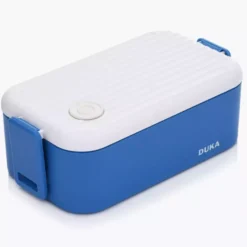 Pojemnik na żywność lunchbox DUKA MINI 800 ml niebieski tworzywo