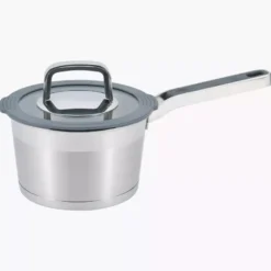 Rondel z pokrywką DUKA ESKIL 1600 ml srebrny stal nierdzewna