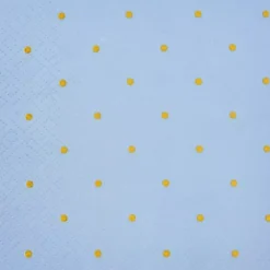 Serwetki papierowe PAW Golden Dots 33x33 cm 20 szt niebieskie