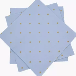 Serwetki papierowe PAW Golden Dots 33x33 cm 20 szt niebieskie