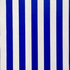 Serwetki w paski DUKA RANDIG 33x33 cm białe niebieskie