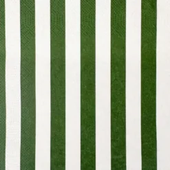 Serwetki w paski DUKA RANDIG 33x33 cm białe zielone