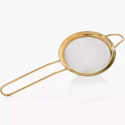 Sitko kuchenne DUKA GULD 9 cm złote stalowe