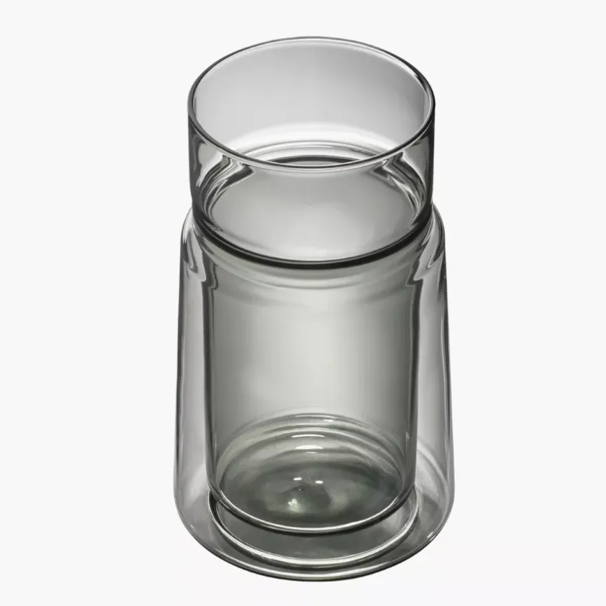 Szklanka z podwójną ścianką JACOB JENSEN 330 ml czarna