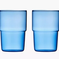Szklanki do napojów LYNGBY TORINO 400 ml 2 szt. niebieskie