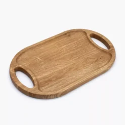 Taca do serwowania DUKA EK 40x24 cm drewniana dębowa