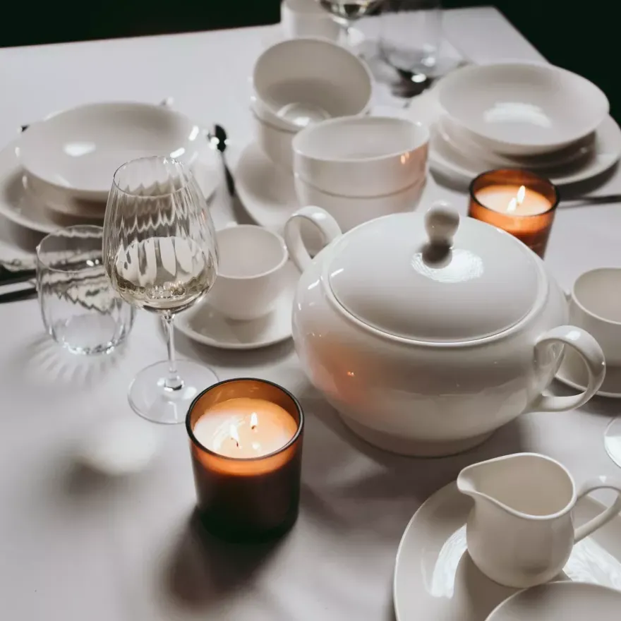 Talerz głęboki DUKA FELICIA 20 cm biały porcelana