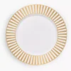 Talerz śniadaniowy DUKA GOLD 20 cm porcelanowy