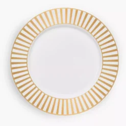 Talerz śniadaniowy DUKA GOLD 20 cm porcelanowy