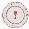Talerz świąteczny balon DUKA LYCKLIG 20 cm porcelanowy