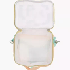 Torba termiczna na lunch robak DUKA MINI 22x19x8 cm żółta zielona