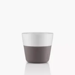 Zestaw 2 filiżanek do Lungo EVASOLO 230ml Elephant Grey
