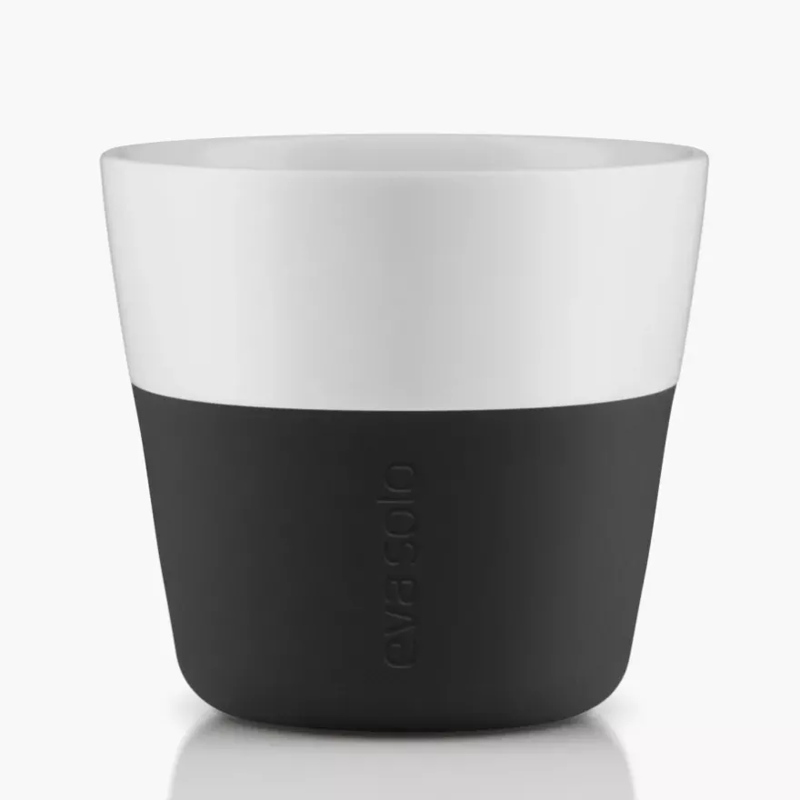 Zestaw 2 filiżanek do Lungo EVASOLO 230ml Carbon Black