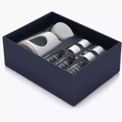 Zestaw kominek zapachowy z olejkami DUKA SERENITY 8 el. ceramiczny
