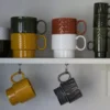 Zestaw 2 kubków 300ml SAGAFORM COFFE & MORE biały