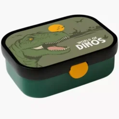 Zestaw lunchbox i bidon w dinozaury MEPAL CAMPUS 1150 ml zielony